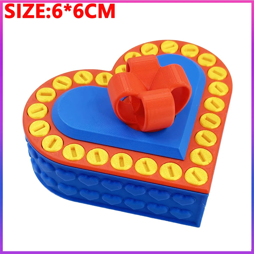 3d Printed Gift Box Creative Annoying Gift Box With Screws Funny Prank Screw Box Colorful Exquisite Sundries Storage Container