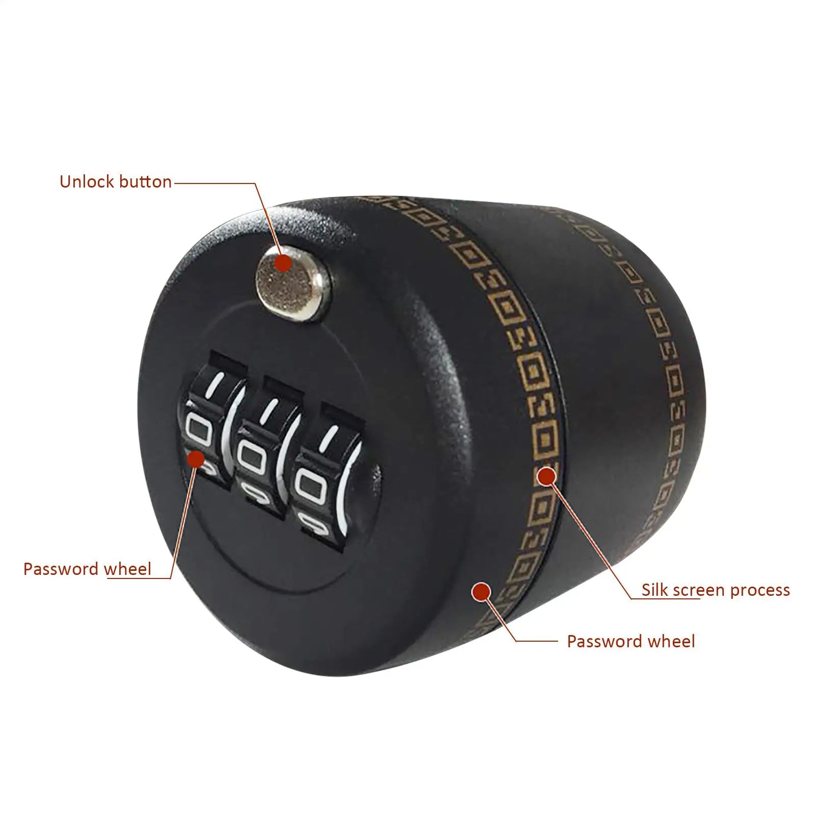 Wine bottle lock wine and spirits bottle cap lock Wine And Liquor Bottle Top Stopper Drink Bottle Password Code Digital Lock