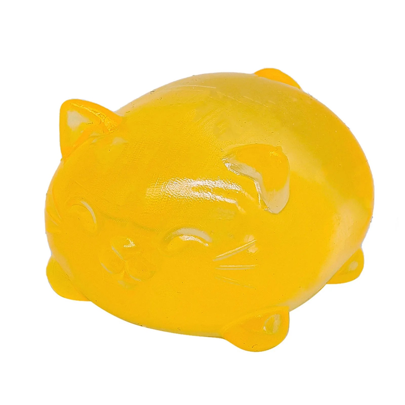 Mini Cute Cat Maltose Decompression Toy - Non-Stick Odorless Non-Toxic Stress Relief Toy for Adults & Student