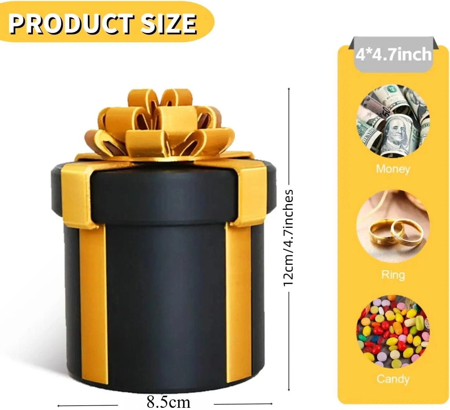 Annoying Nested Screw Gift Boxes Prank Nesting Box Cash Surprises Reusable Fun Birthdays Christmas White Party Present