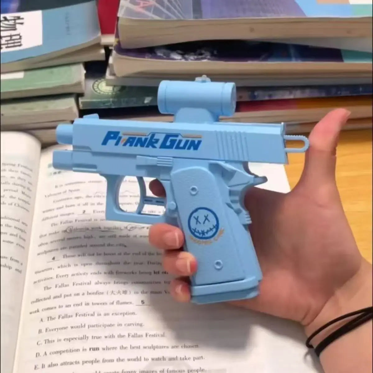 Funny Double-Sided Reverse Water Gun - Summer Prank Toy Mini Tactical Water Sprayer Pool Beach Water Fight