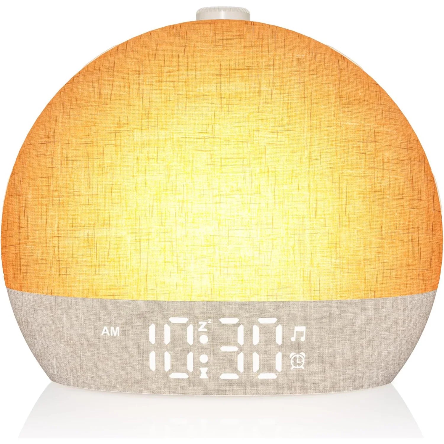Wake Up Light Sunrise Alarm Clock Timer 30 White Noise Sound Machine Dimmable RGB Night Lights Sleep Aid Snooze Ideal for Gift