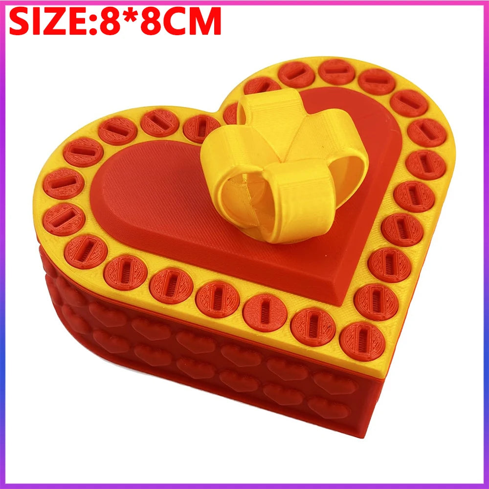 3d Printed Gift Box Creative Annoying Gift Box With Screws Funny Prank Screw Box Colorful Exquisite Sundries Storage Container